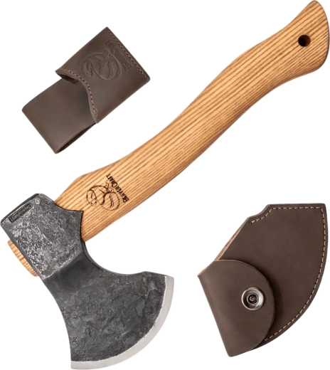 BeaverCraft AX3 bushcraft sekera na štípání a tesařské práce