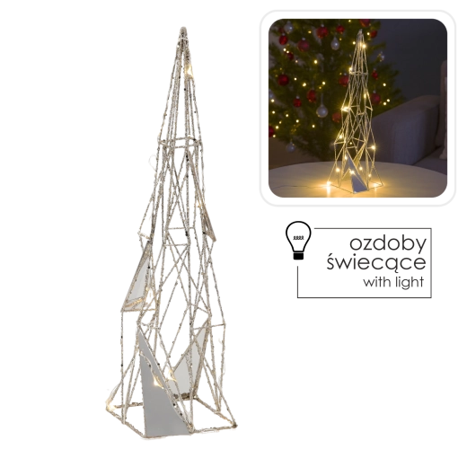 Teplé, útulné osvětlení s 30 LED