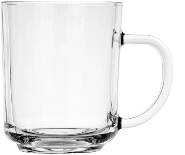 Transparentní design pro plný zážitek z nápoje