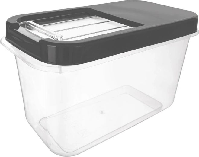 Orion úložný box s posuvným víkem 10 l šedý