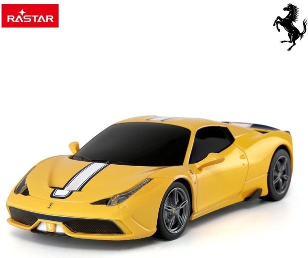 Dálkově ovládané auto Ferrari FXX K Evo 1:24 Rastar – Žlutá