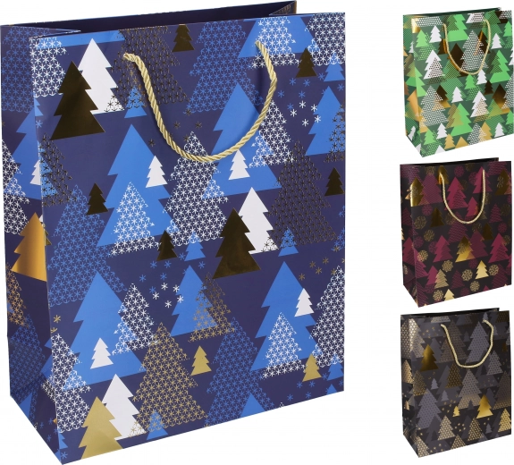 Dárková taška M Vánocní motivy