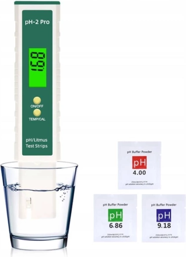 Měřič pH vody RENEW FORCE PH-2 Pro s ATC a kalibrační sadou