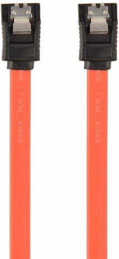 SATA kabel s kovovou západkou 30 cm