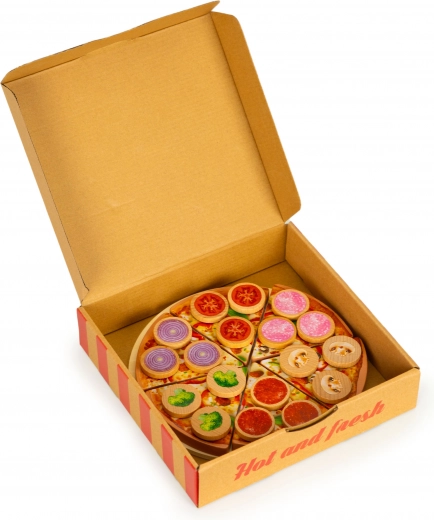 Krabice jako z pizzerie pro hru na rozvoz