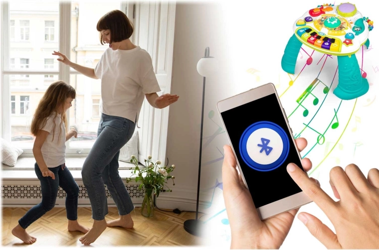 Bluetooth připojení a hudební zábava