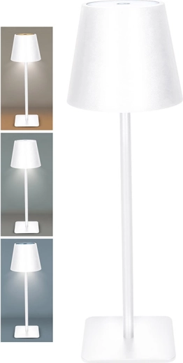 Solight LED nabíjecí lampička Lucca bílá 120 lm