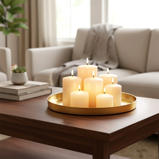 Ideální pro aranžování svíček