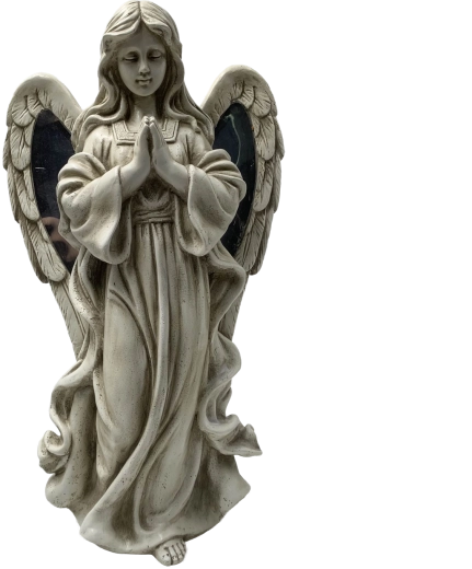 Detailní andělská dekorace