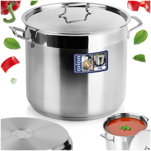 Velký objem 14 l s praktickou poklicí