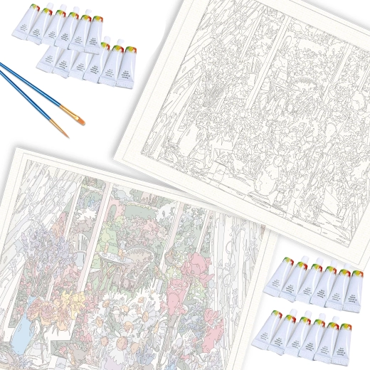 Napnuté plátno na dřevěném rámu