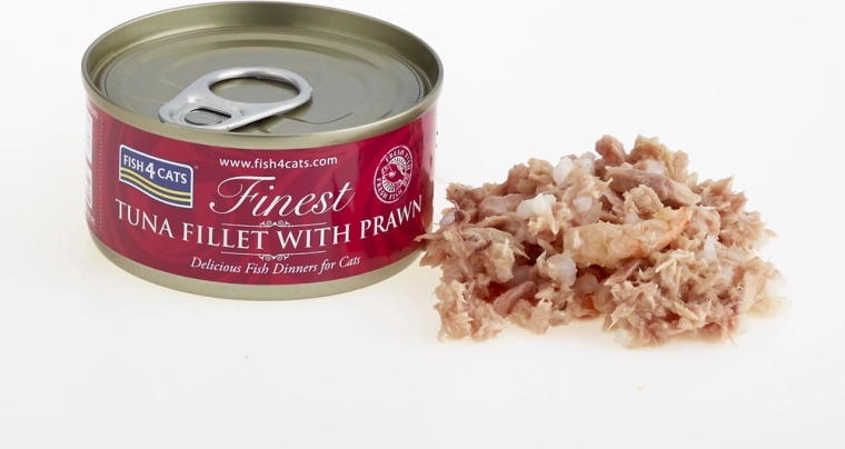 Vysoký podíl tuňáka a krevet