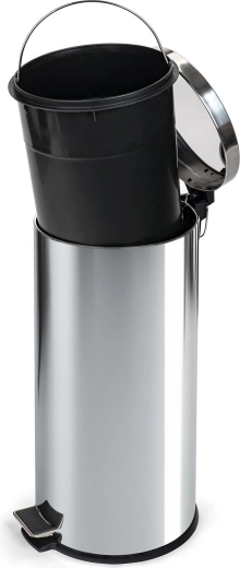 Vyjímatelná plastová vložka pro snadné vysypávání