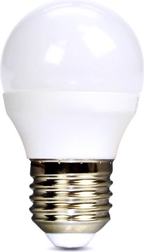Solight LED žárovka miniglobe E27 6 W 4000 K 510 lm