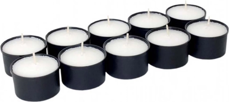 Hřbitovní svíčka 2,8 cm, parafínová, 10 ks