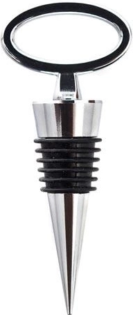 Zátka na láhve Culinaria s chromovaným povrchem