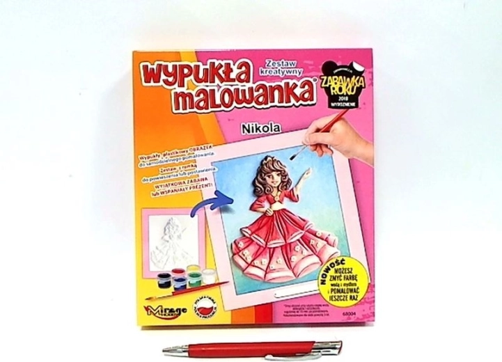 Mirage hobby princezna nicola – 3d omalovánka