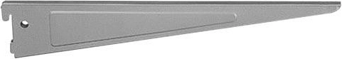 Dvojitá konzole na police 470 mm bílá