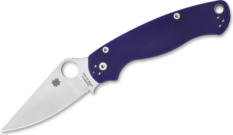 Spyderco Para 3 dark blue zavírací kapesní nůž 8,7 cm