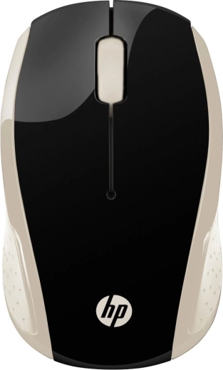 Bezdrátová myš HP Classic 200 Silk Gold černo‑zlatá