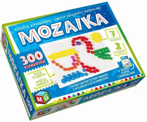 Kreativní mozaika pro děti 300 dílků