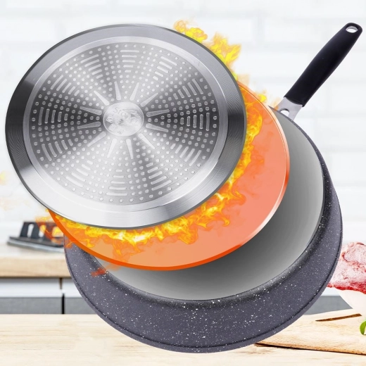 Rovnoměrný ohřev a odolná konstrukce