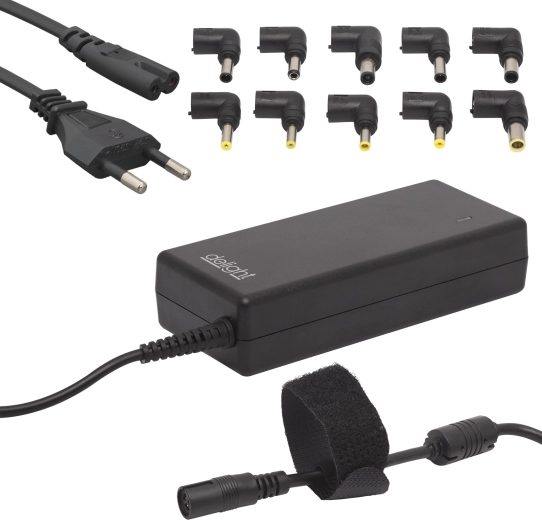 Univerzální síťový adaptér pro notebooky 90 W s napájecím kabelem