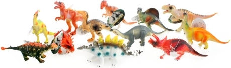 Malí gumoví dinosauři - 1ks