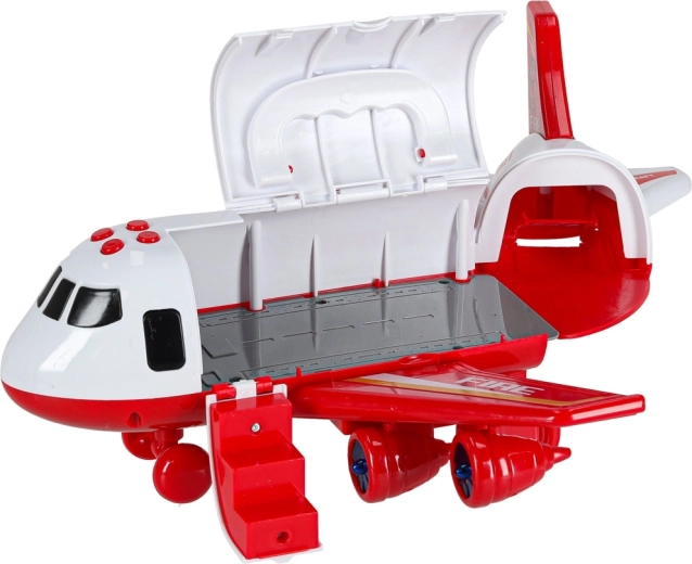 Otevírací zádová rampa a boční vstupy