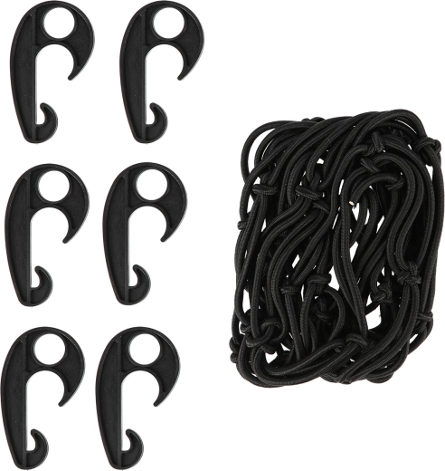 Rychlé upevnění pomocí 6 háčků