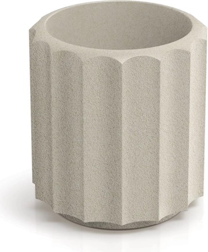 Květináč Rona Line 28 cm pískový s vložkou