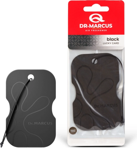 Dr. Marcus Lucky Card Black osvěžovač vzduchu do auta