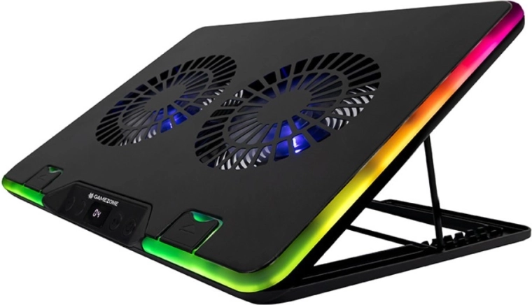 Chladicí podložka TRACER GameZone Snowman Pro 17" s RGB podsvícením