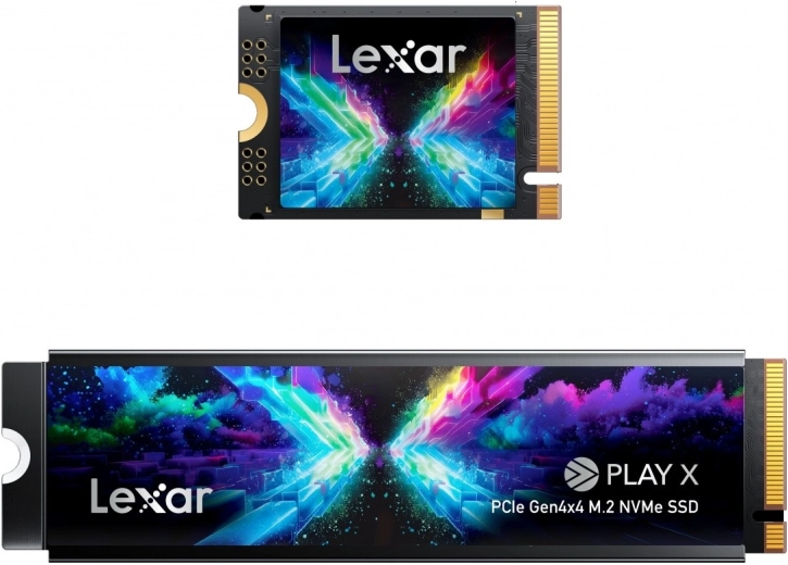 Lexar PLAY X 1 TB PCIe 4.0 M.2 NVMe SSD s adaptérem 2230 na 2280