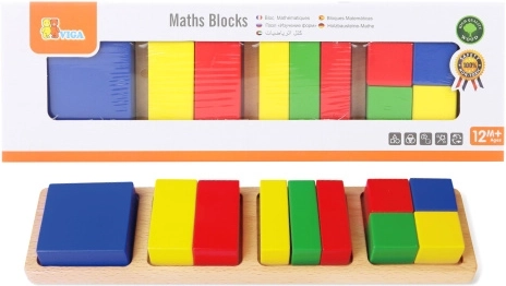 Dřevěné matematické tvary