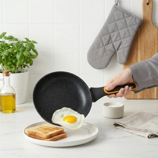 Nepřilnavý granitový povrch pro zdravé vaření