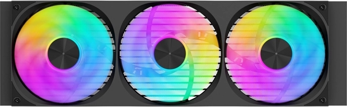 Integrovaný modul tří ARGB ventilátorů s PWM