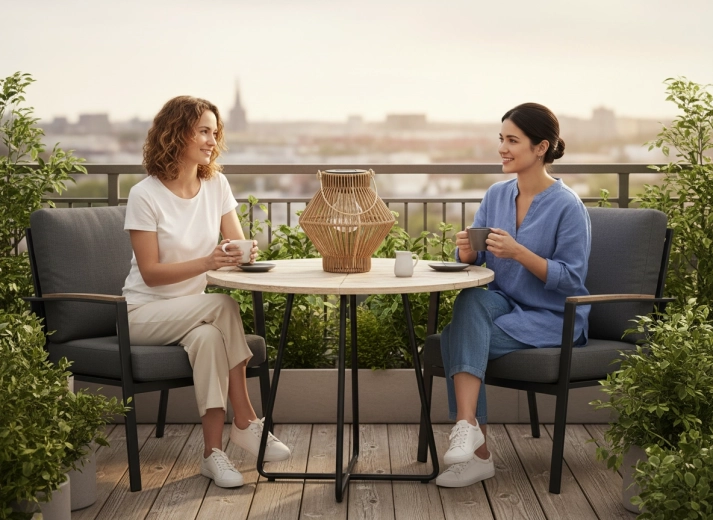 Stylový hnědý design