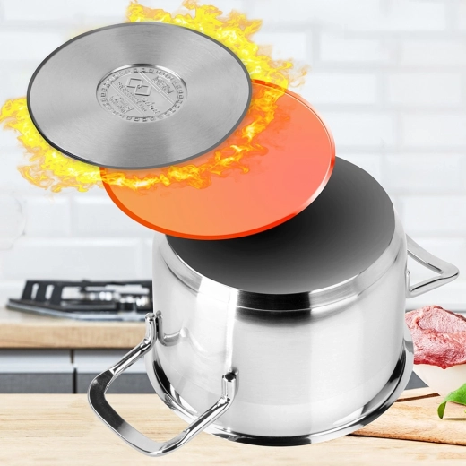 Rovnoměrný ohřev díky vícevrstvému dnu