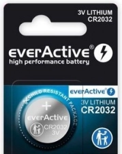 Baterie litové knoflíkové EverActive CR2032