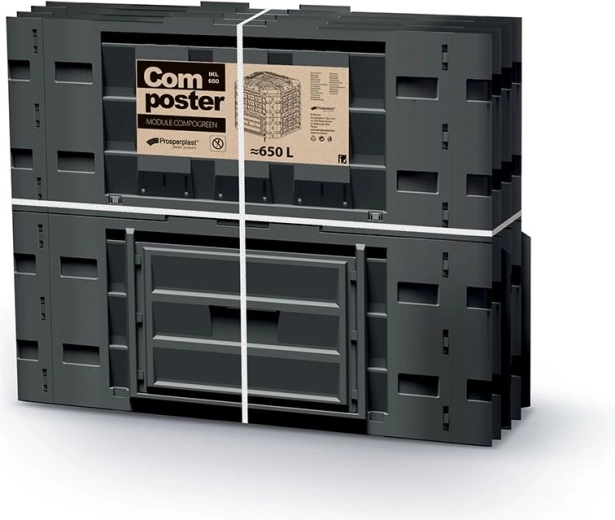 Obří kapacita 650 l pro celou sezónu