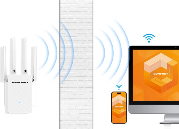Rychlost až 300 Mb/s v pásmu 2,4 GHz