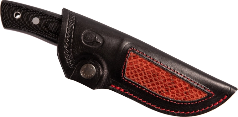 Ergonomická Micarta s červenou linkou