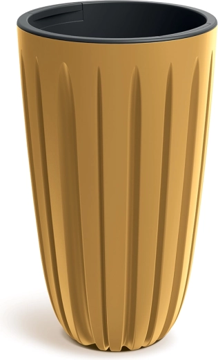 Květináč Wario 29 cm hořčicový