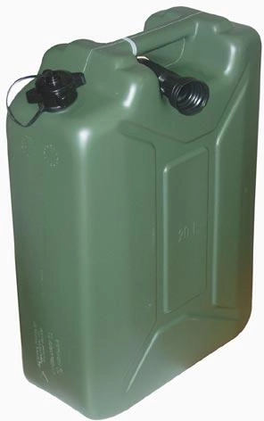 Kanystr na pohonné hmoty 20 l ARMY