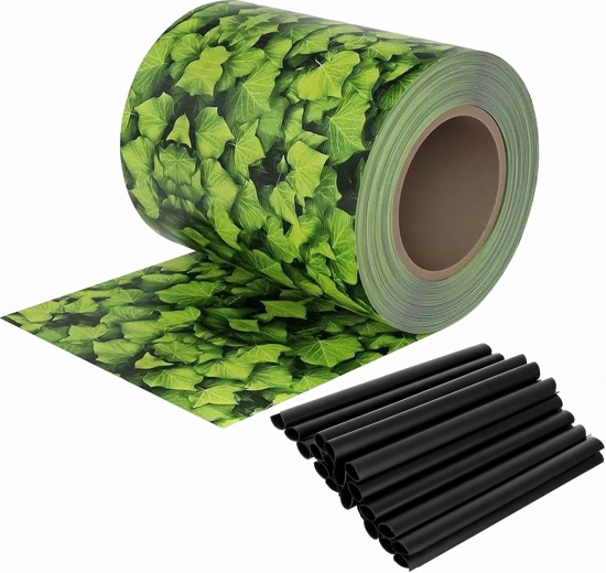 Plotový stínící pás Green Lives 19 cm × 35 m