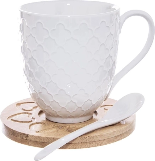 Stylový vytlačovaný dekor a komfortní úchop