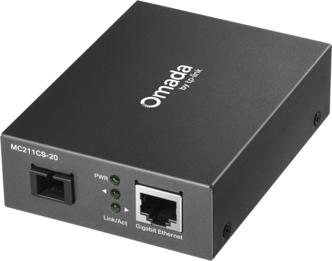 TP-Link Omada gigabitový WDM media konvertor MC211CS-20