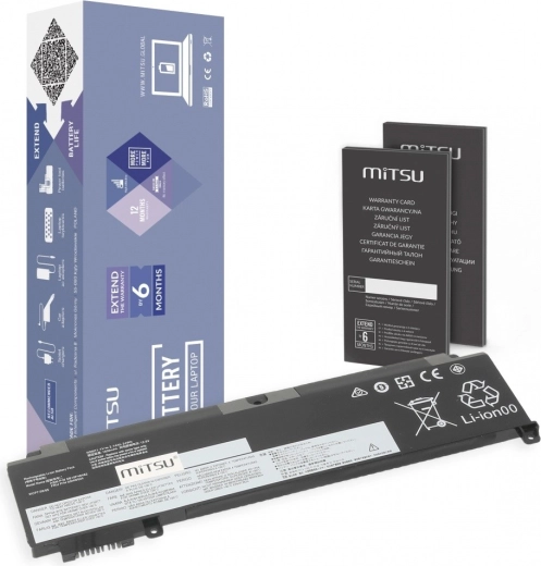 MITSU baterie pro Lenovo ThinkPad T460s a T470s 2140 mAh (24 Wh)
