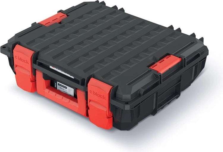 Kufr na nářadí C Block 45 × 38 × 13,5 cm, černý